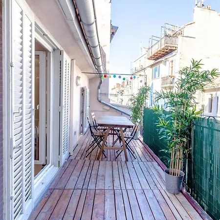 Appartement Canebiere 3 - Bel Climatise Et Terrasse Sur La Canebiere Marseilles