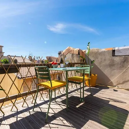 With Sunny Patio In Panier Near Old Port Апартаменты *