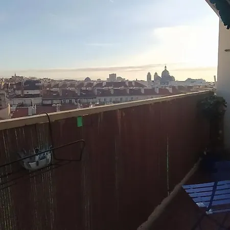 Apartment T3, Terrasse, Superbe Vue Sur La Ville, Proche Panier Et Transports
