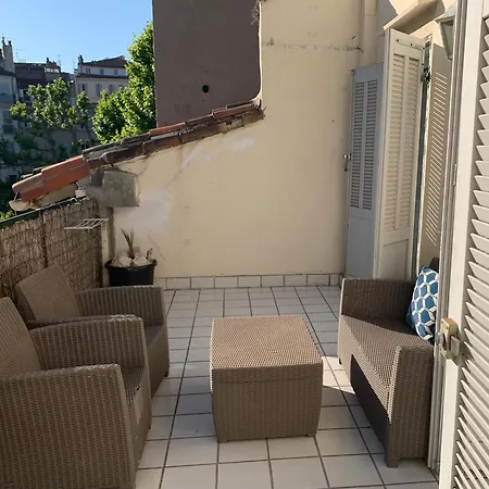 Terrasse Au Pied De La Gare Apartamento Marsella