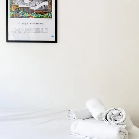 公寓 Superbe Appartement, Vue Notre Dame De La Garde, Vieux Port 马赛