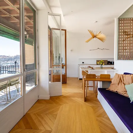 Superbe Appartement, Vue Notre Dame De La Garde, Vieux Port 马赛