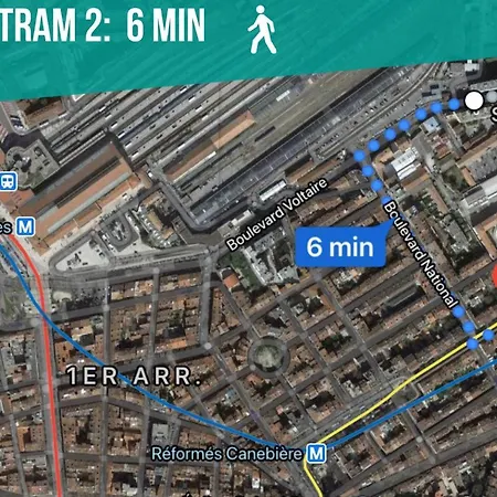 5 Minutes Saint Charles شقة