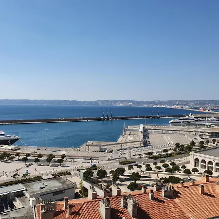 Vieux-port, Panier, Magnifique Avec Vue Sur * Marseille