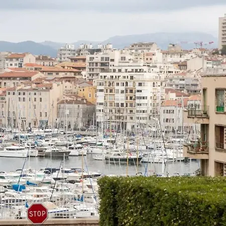 Vieux-port, Panier, Magnifique Avec Vue Sur Marseille
