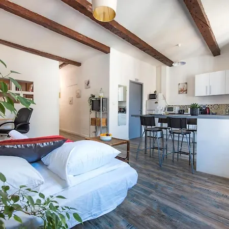 Le Grand Lovely Marseille Centre Wifi Netflix Apartment Marseille