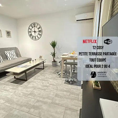 Urban Chic By Anders - Terrassewifinetflixclim Apartment *