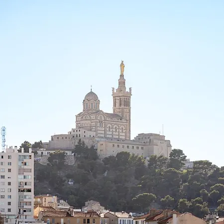 Apartamento Marseille: Superbe Vue Sur Notre-dame De La Garde Marsella