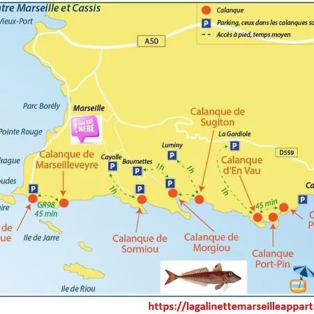 Entre Et Calanques Chez Steph *