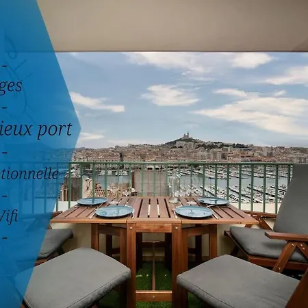 Terrace Old Port Exceptional View Apartment