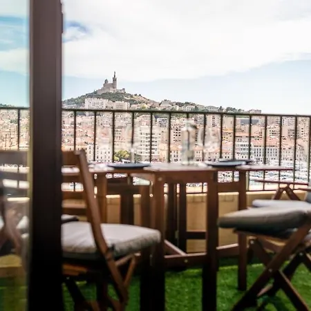 Apartment Terrace Old Port Exceptional View Marseille