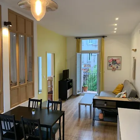 Loft Climatise 50m2 Coeur Du Cours Julien Apartament Marsylia