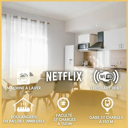 Flat Saint Charles Marseille