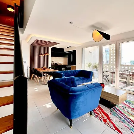 Duplex - Vue Exceptionnelle - Quartier Euromed-avec Box Марсель
