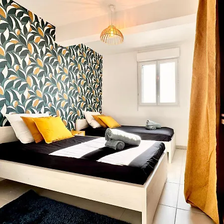 Апартаменты Duplex - Vue Exceptionnelle - Quartier Euromed-avec Box Марсель
