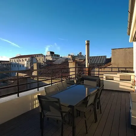 Superbe Grande Terrasse Vue Notre Dame Marseille
