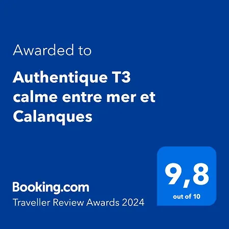 Authentique T3 Calme Entre Et Calanques