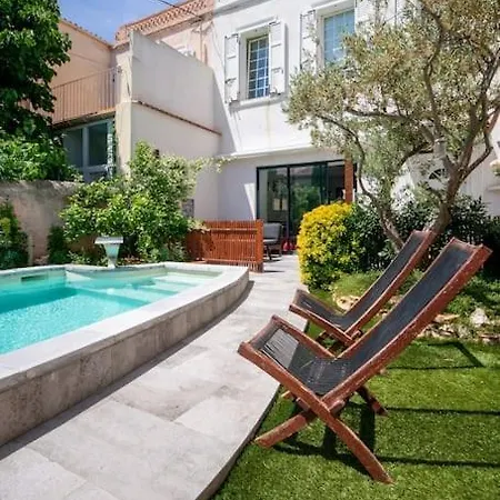 Maison Air Conditionne, Piscine, Quartier Calme Proche Des Plages Villa Marseille