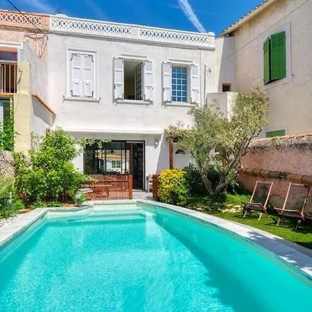 Maison Air Conditionne, Piscine, Quartier Calme Proche Des Plages * Marseille