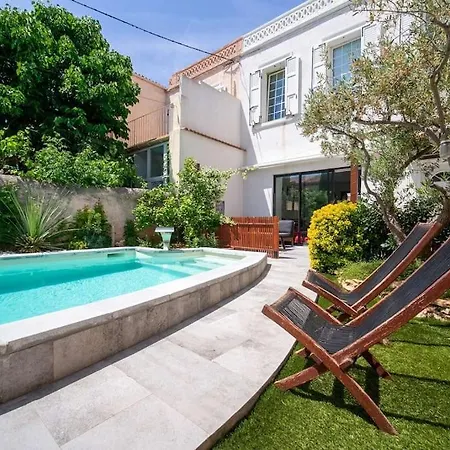 Maison Air Conditionne, Piscine, Quartier Calme Proche Des Plages Villa *