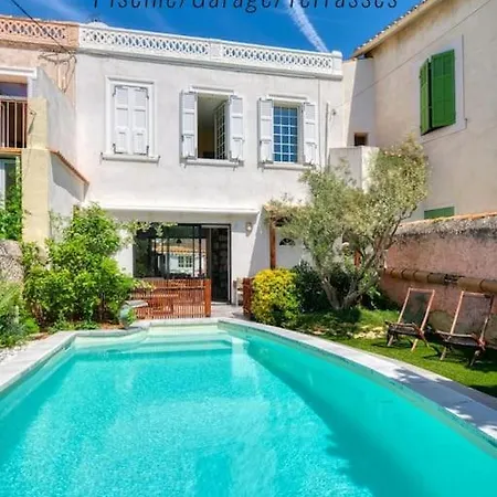 Villa Maison Air Conditionne, Piscine, Quartier Calme Proche Des Plages
