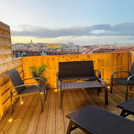 Honore - Rooftop Avec Vue - T3 Atypique Centre Vieux Port Proche Opera Apartment *