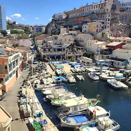 Terrasse - Hyper Centre - 2 - Parking Gratuit - Calme & Lumineux - Arrivee Autonome Apartment Marseille