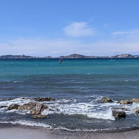 Maison+terrasse Au Calme A 100m De L'eau, Vue Hébergement de vacances Marseille
