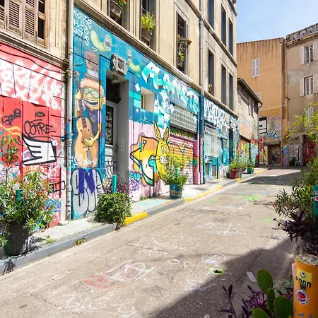 T4 Cours Julien Proche Vieux-port - Parking Gratuit Daire Marsilya