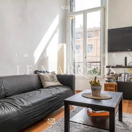 Apartment Magnifique Nid Marin Moderne 4pers Vieux-port Marseille