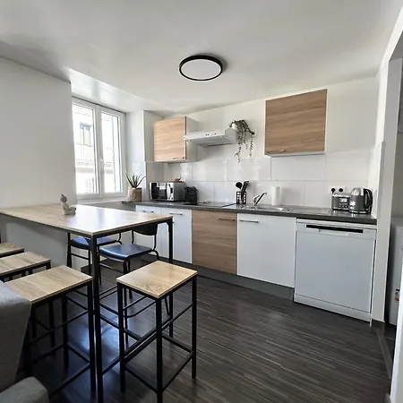 公寓 Mood Ii - Centre - Calme - Duplex - 5 Couchages - Cuisine Complete *