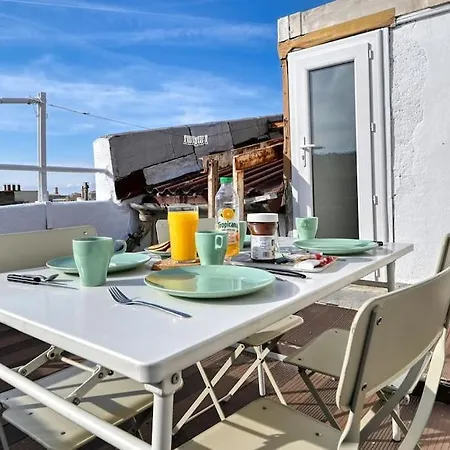 Apartment Le Grand Marseillais Terrasse Vu Notre Dame Marseilles