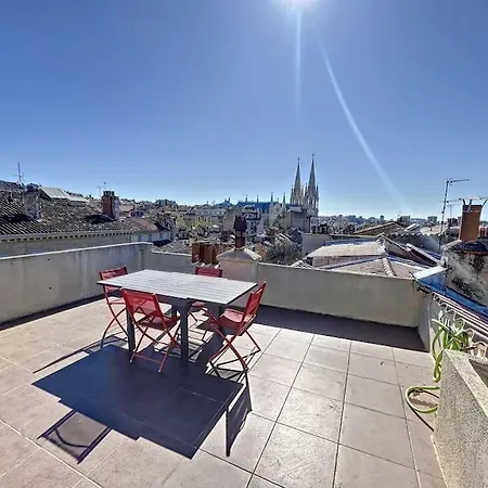 Tres Agreable T2 - Lumineux-toit Terrasse-centre *
