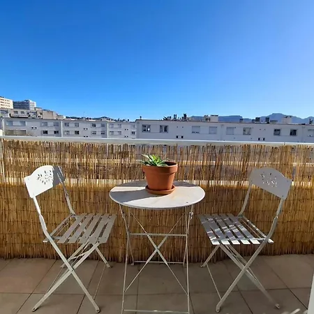 Apartment T2 With Wifi And Balcony In Marseille