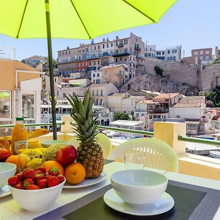 Apartment Au Vallon -terrasse De Reve Au Vallon Des Auffes Marseille