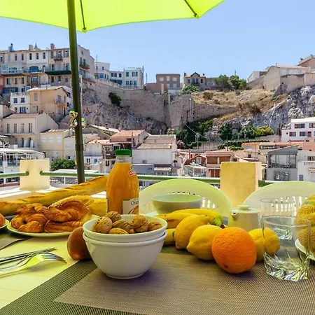 Au Vallon -terrasse De Reve Au Vallon Des Auffes Apartment Marseille