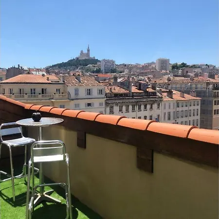 Apartment Loft Moderne Vue Vieux Port Terrasse Rooftop