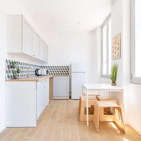 Le Cosy Blancarde -appartement 1 4 Pers- Clim Parking Apartment
