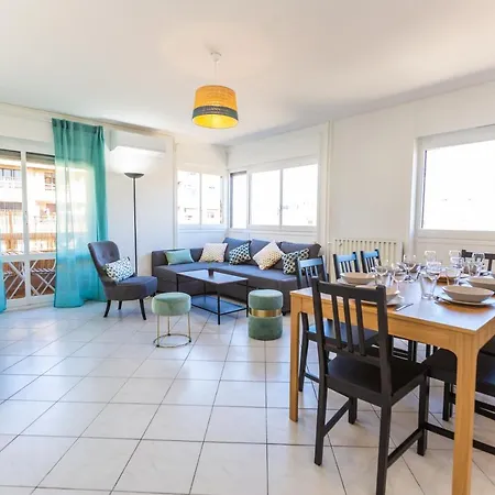 Apartment Superbe 100m2 - 2 Balcons - Proche Gare - Climatise Marseille
