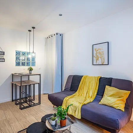 Apartment T2 Plage Catalans-vieux Port