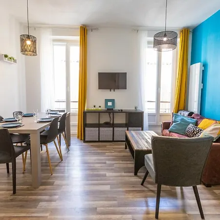 Bleu Caraibes T4 Proche Gare Et Vieux Port Apartment *