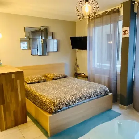Studio Love Room Jacuzzi Privatif Prado Velodrome. Marseille