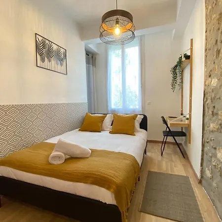 Apartment ☆ L'ethnic Chic ☆ Wifi/netflix/centre-ville ☆ Marseille