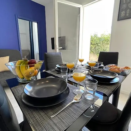 Le Grand Bleu Terrasseclimwifinetflix Proche Gare-centre Apartment