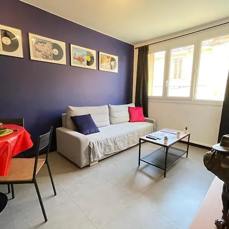 La Loge - Joli T2 Proche Longchamp / Centre-ville Et Gare - Wifi Netflix Apartment *