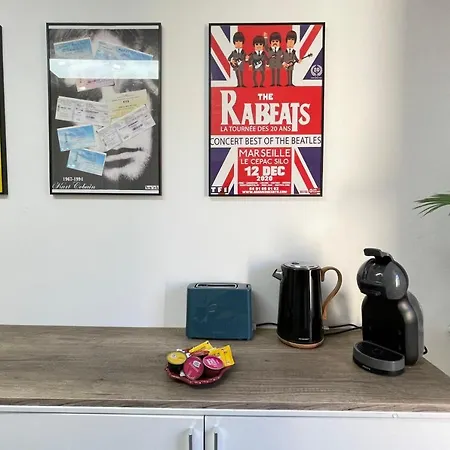 La Loge - Joli T2 Proche Longchamp / Centre-ville Et Gare - Wifi Netflix Apartment