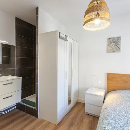 Le Pelletan - 8 Couchages Proche Gare - Joliette Apartamento