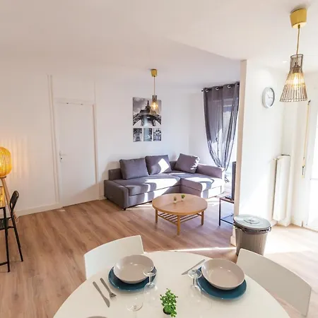 Le Pelletan - 8 Couchages Proche Gare - Joliette Apartamento *