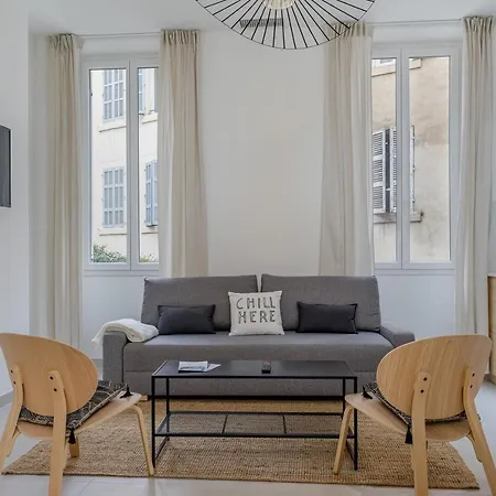 Apartment Spacieux T3 Climatise - Saint Charles & Vieux Port *