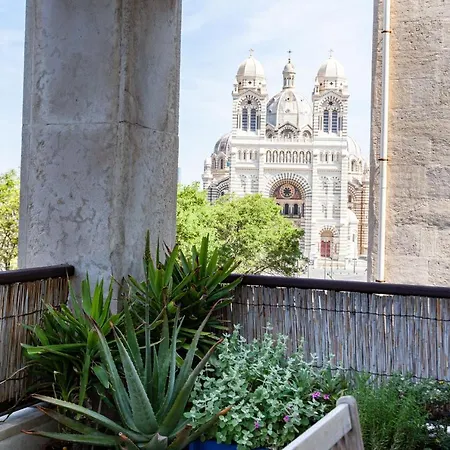 Terrasse Fadoli - Grande Terrasse Avec Vue Et Cathedrale * Marseille